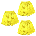 ヤンガー（Younger）シルキーゲームパンツ ジュニア　マーク無（イエロー）3点セット【予約販売】