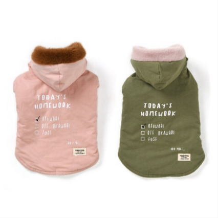 ティノティート Tinotito ホームワークモッズコート 犬服 犬グッズ スタイリッシュ かわいい おしゃれ コート