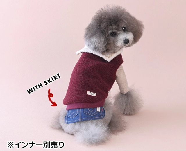 TINOTITO セーラーカラーアウター【 ティノティート 犬服 犬グッズ