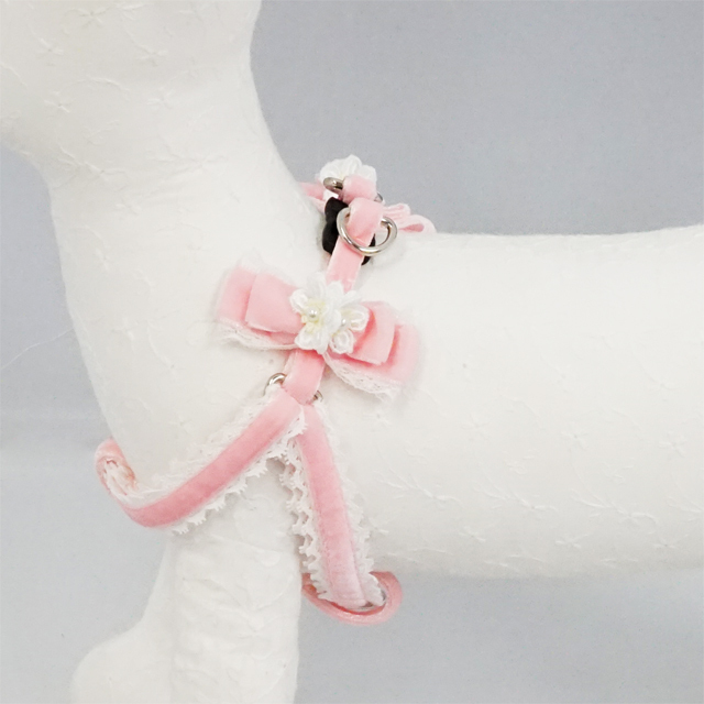 ☆入荷待ち商品あり☆ ルルドール ベロア リボン ハーネス【Lulu