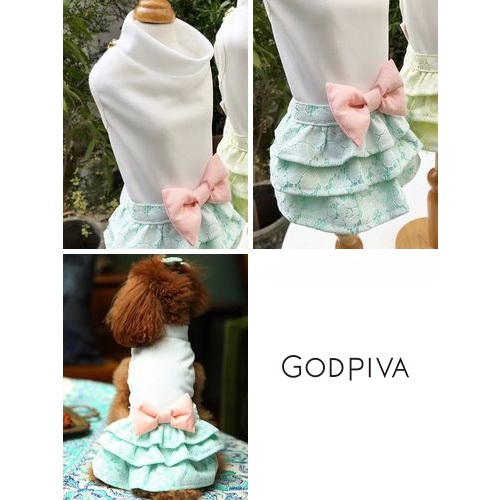 Picone GODPIVA コラボ ワンピース バレッタ ピコネ ゴッドピバ GOD PIVA[ゴッドピバ]（ウエア） - ドッググッズ 通販/販売