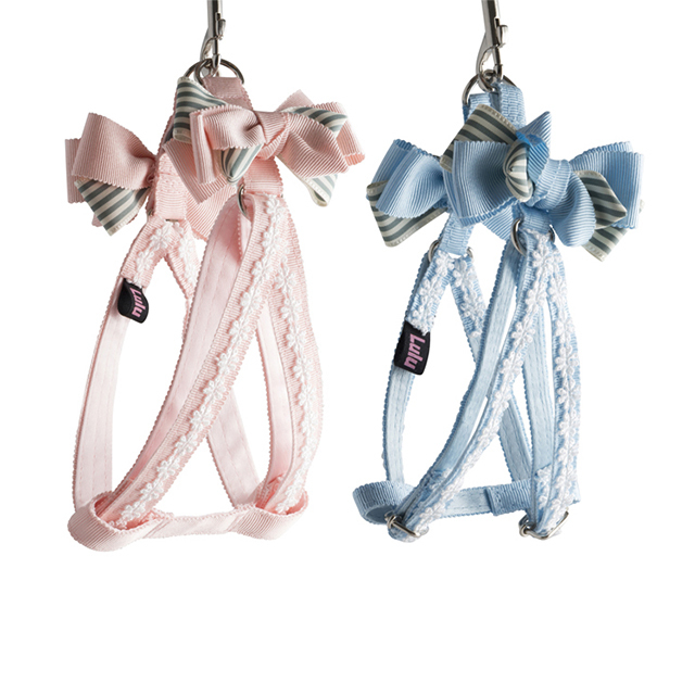 ルルドール ミルフィーユ リボン ハーネス Lulu Doll 犬グッズ ハーネス かわいい おしゃれ フリル リボン ルルドール ミルフィーユ リボン ハーネス Lulu Doll 犬グッズ ハーネス かわいい おしゃれ フリル リボン