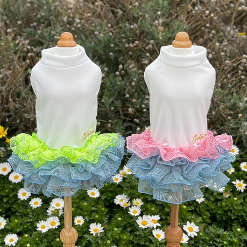 ゴッドピバ GodPiva COOLフラワーワンピース 【 犬服 犬グッズ