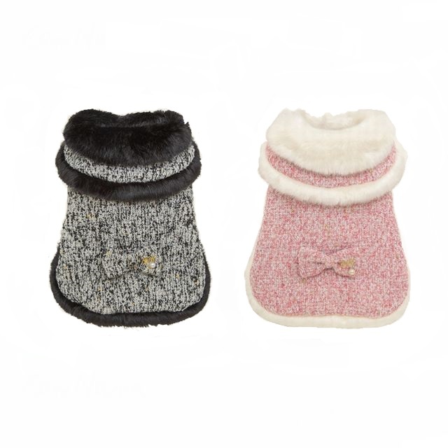 キャンナナ ツイード マント コート 【 Can Nana 犬服 犬グッズ