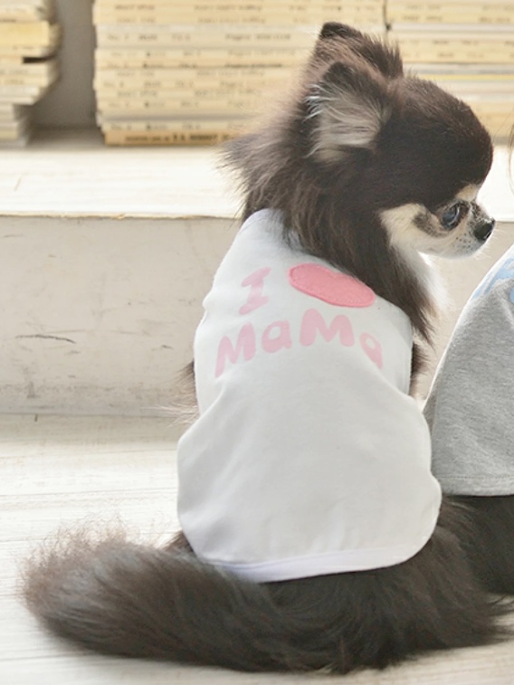 Solgra LOVEママタンク 【 ソルグラ 犬服 ドッグウェア 犬グッズ