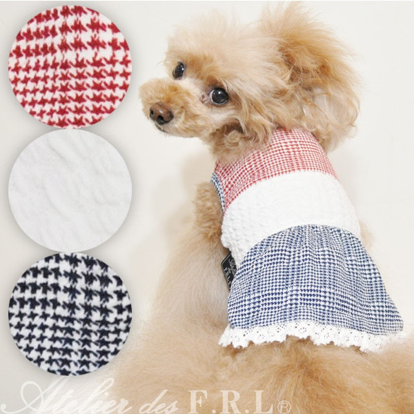 犬服　アトリエgg リネンダンガリーシャツ　サイズ １ 犬服アトリエgg リネンダンガリーシャツサイズ 1