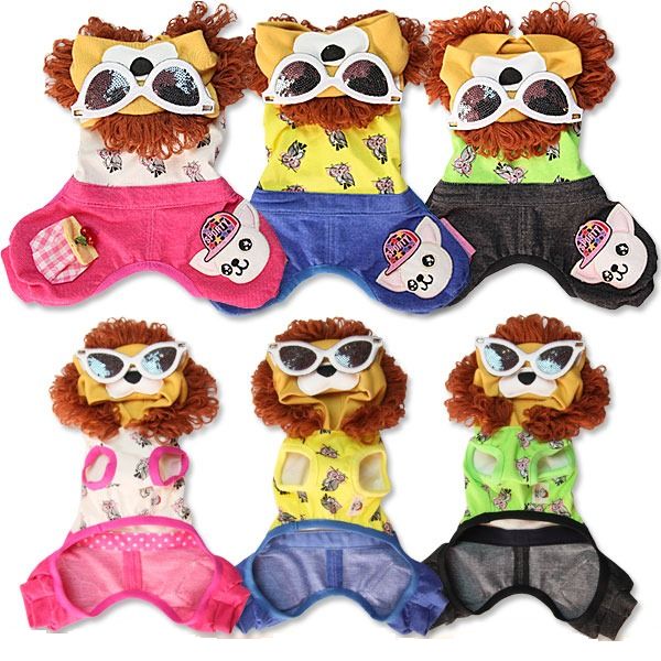 犬服・アクセサリー J&K animals ジェーアンドケイアニマルズ たまちゃん ライオン つなぎ