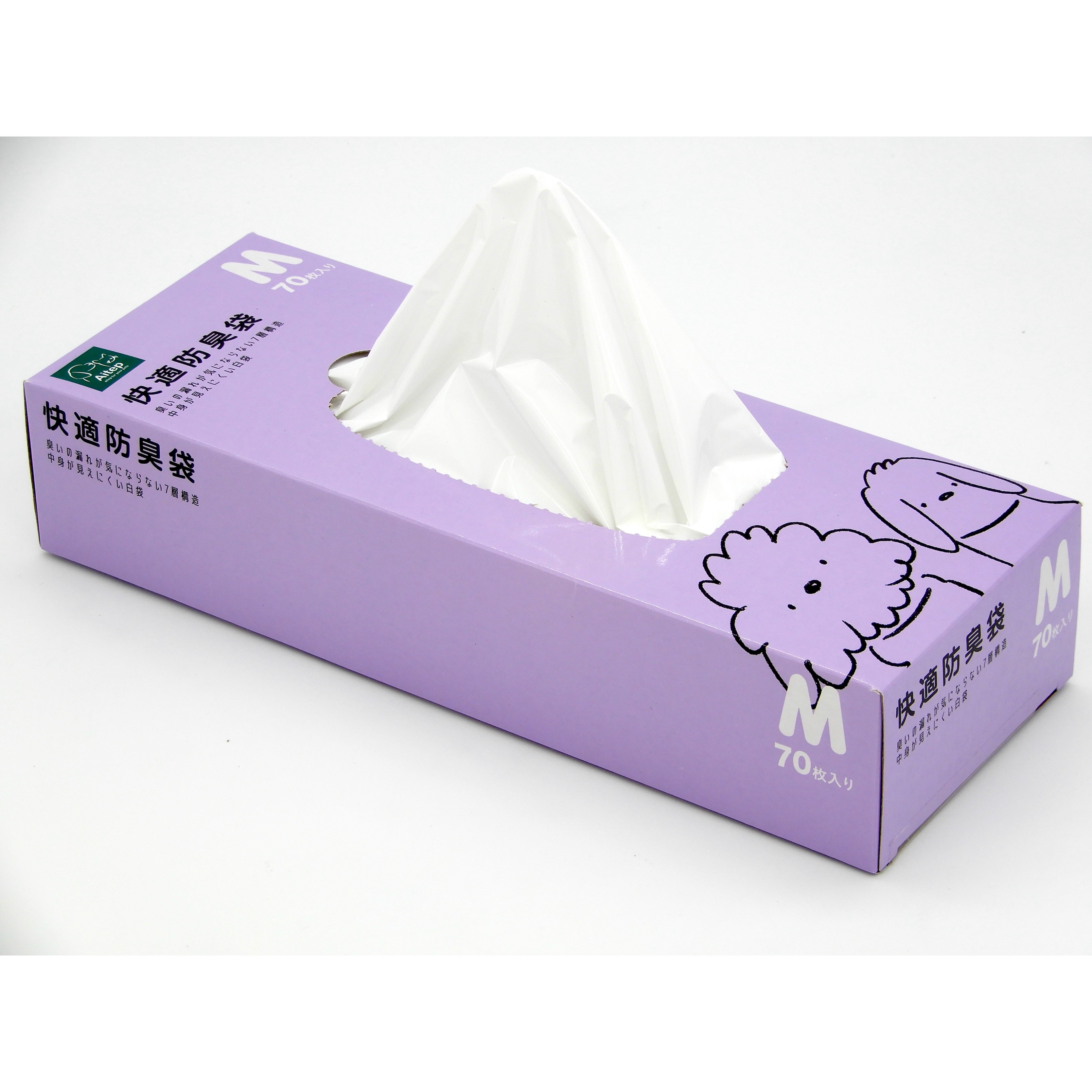 Aitep　快適防臭袋M　70枚