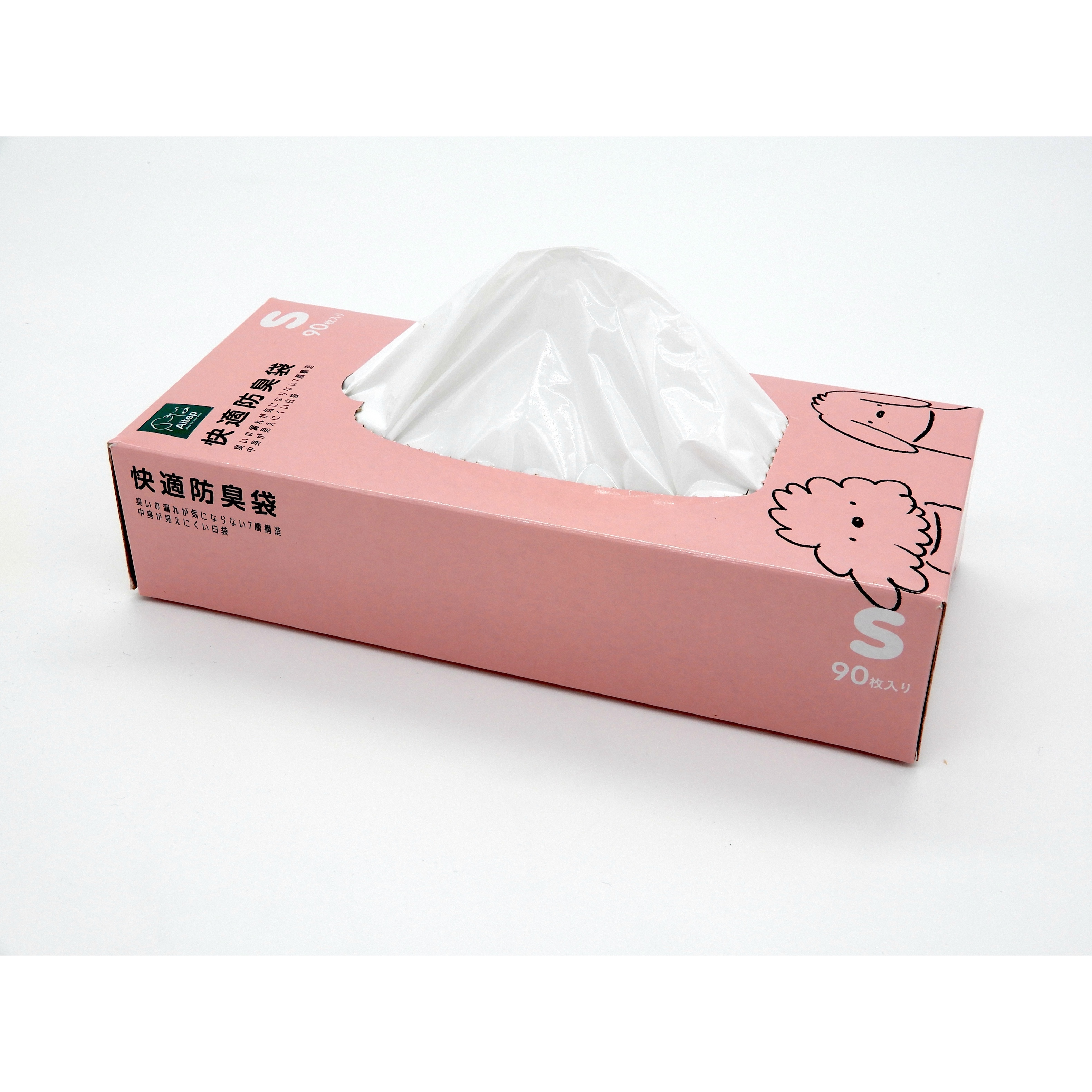 Aitep　快適防臭袋S　90枚
