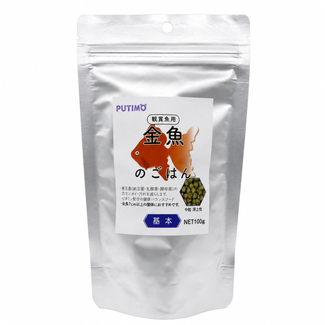 PUTIMO　金魚のごはん 基本 中粒　100g
