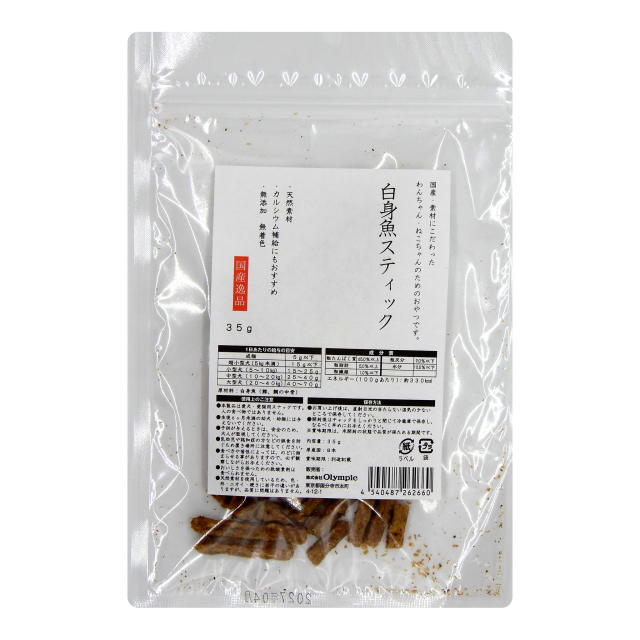 国産逸品　白身魚スティック　35g