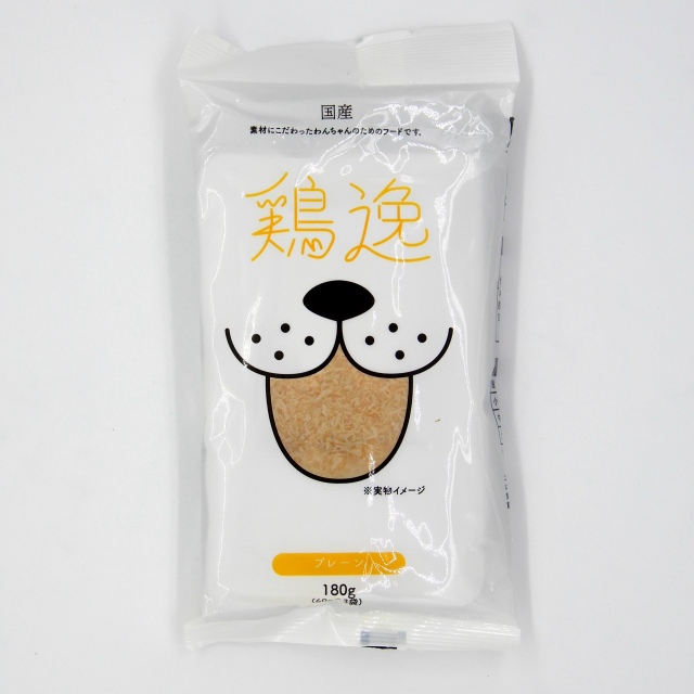 国産　鶏逸　プレーン　180g　(60g x 3袋)