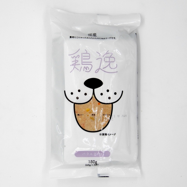 国産　鶏逸　バラエティー　180g　(60g x 3袋)