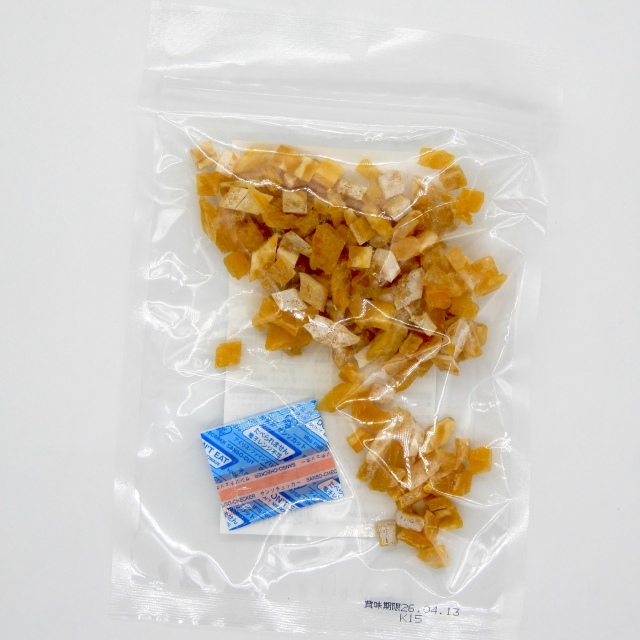 国産逸品　国産紅はるか干し芋　ダイスカット　80g