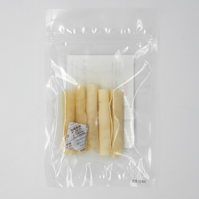 国産逸品　牛皮ガム　Sサイズ　5本