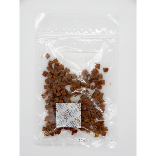 国産逸品　鶏肉と鶏レバーのひとくちキューブ　80g
