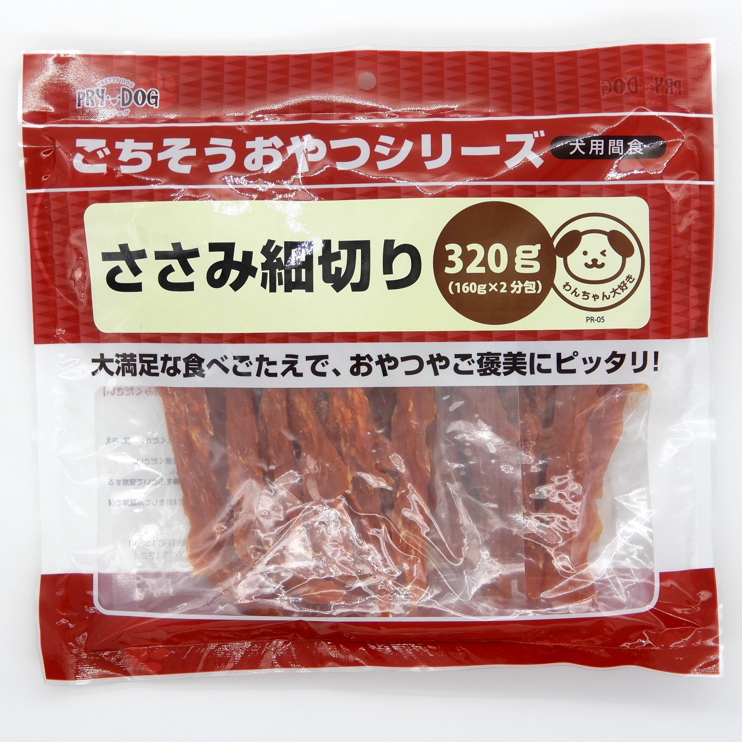PRYDOG　ささみ細切り　320g