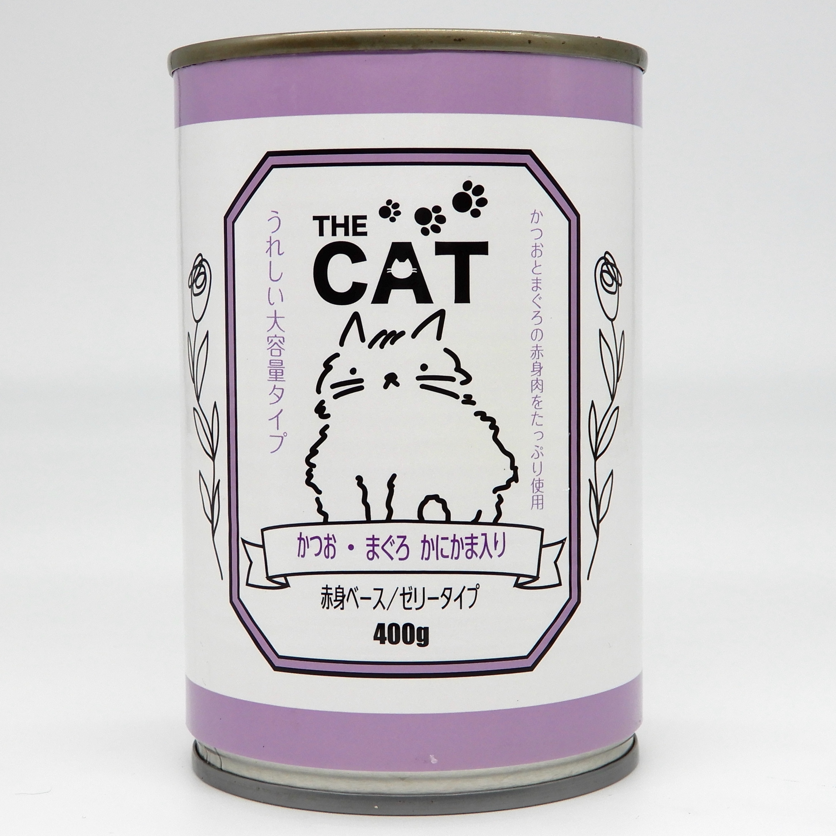THECAT　猫缶かにかま入り　400g