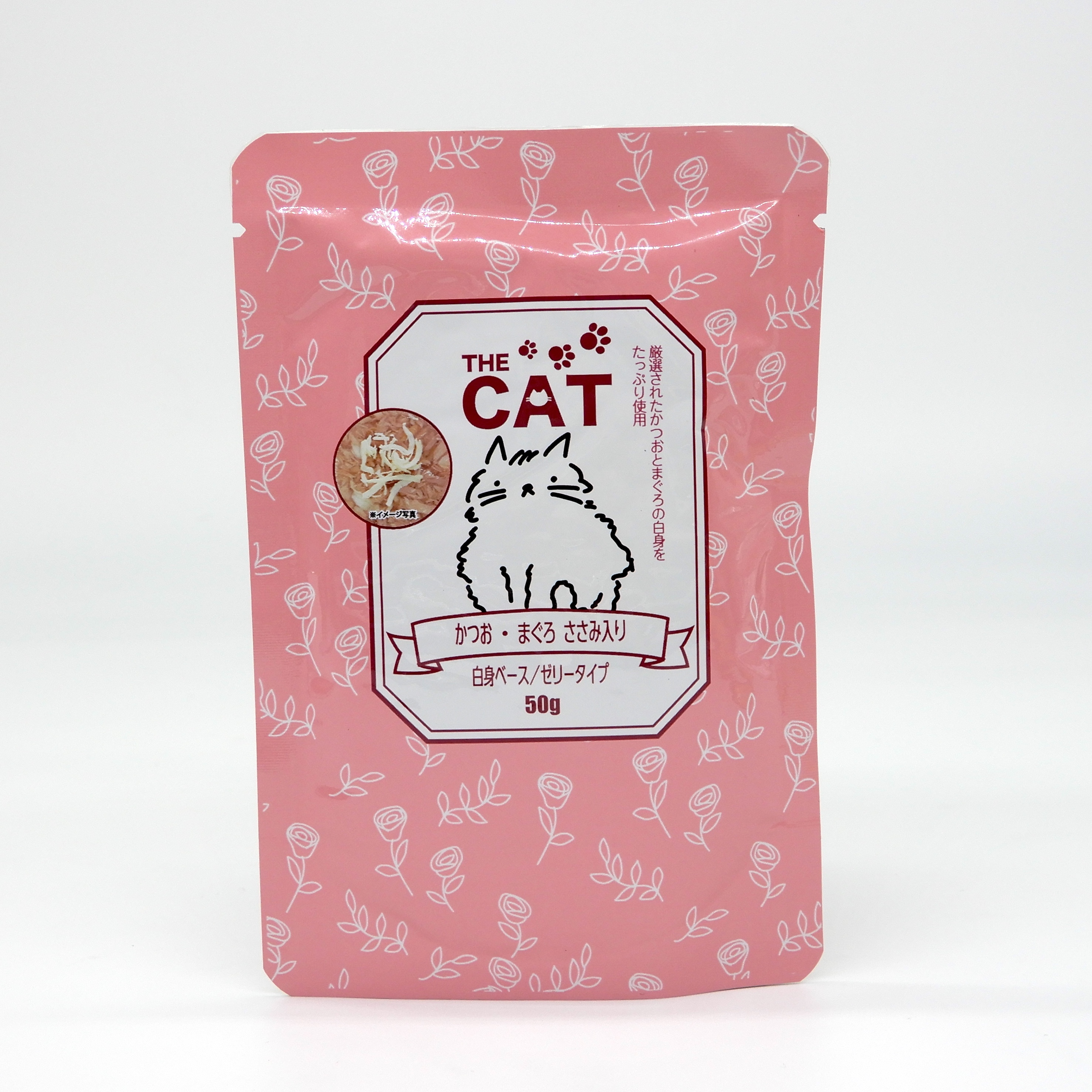 THECAT　ハ?ウチ　かつお・まぐろ　ささみ入り　50g