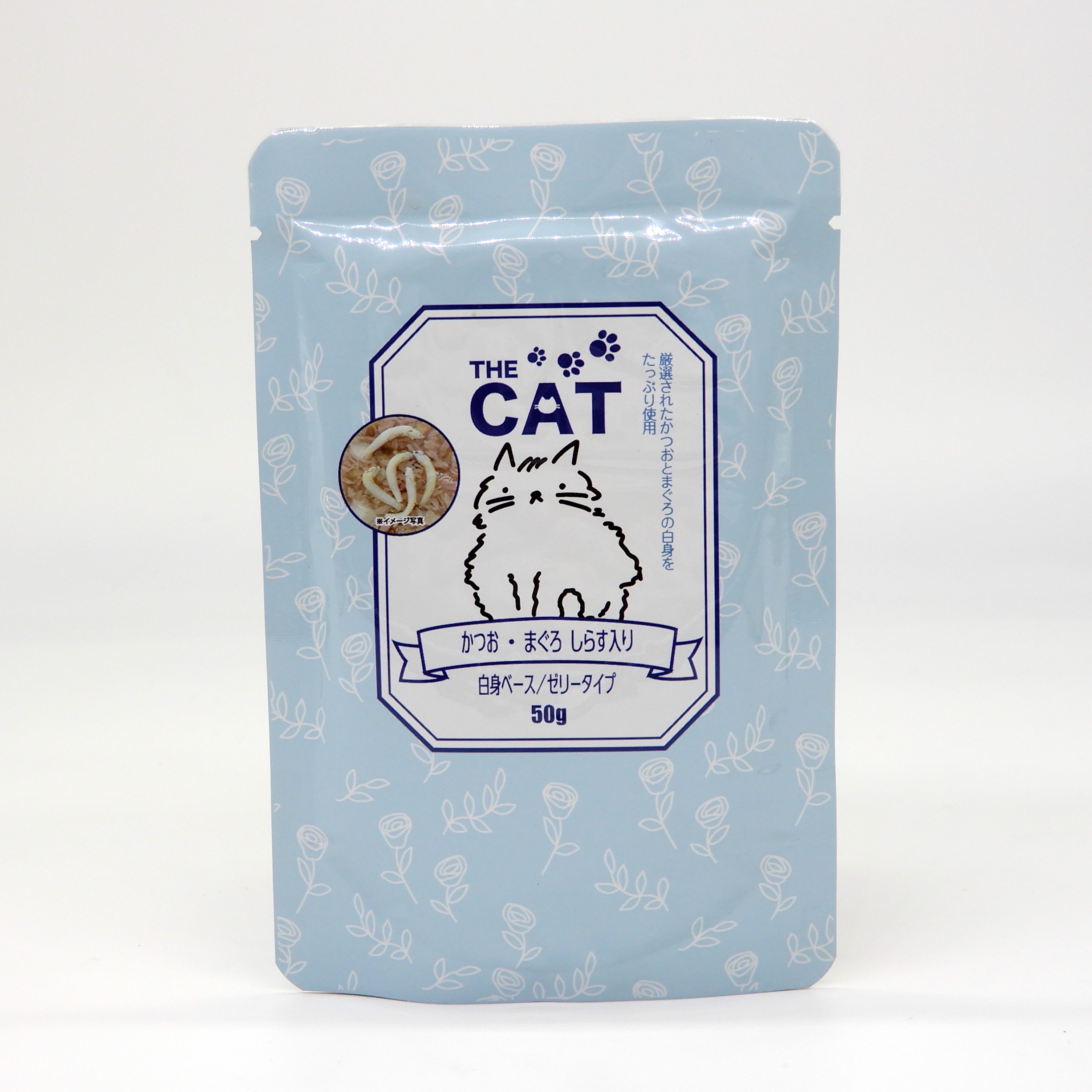 THECAT　ハ?ウチ　かつお・まぐろ　しらす入り　50g