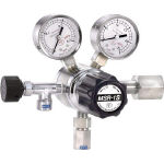 【送料無料、メーカー取り寄せ】　ヤマト産業　分析機用二段圧力調整器　MSR1S12TRC（水素用）