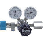 【送料無料、メーカー取り寄せ】　ヤマト産業　高純度ガス圧力調整器　SR1HLTRC（高純度ガス・腐食性ガス用）