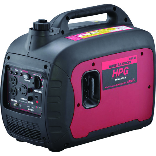 ワキタ HPG2300iS インバーター発電機 2.3kVA 100V 23A ガソリンエンジン 静音 超低騒音 149cc 防災 停電 対策 現場 屋外用