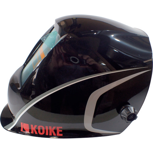 小池酸素 自動液晶遮光面 KADF-888S ブラック/レッド/ブルー/シルバー 当店は適格請求書発行事業者です