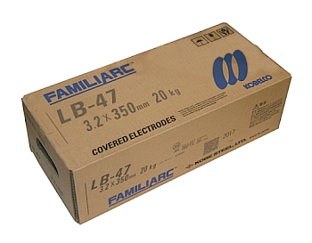 【送料無料】神戸製鋼（KOBELCO）低水素系溶接棒 LB-47 3.2mm/4.0mm/5.0mm 20kg 当店は適格請求書発行事業者です