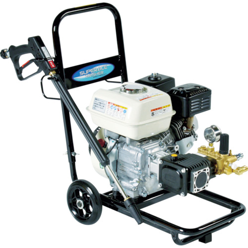 スーパー工業 エンジン式高圧洗浄機 コンパクト&カート型 SEC-1015-2N 送料無料 当店は適格請求書発行事業者です