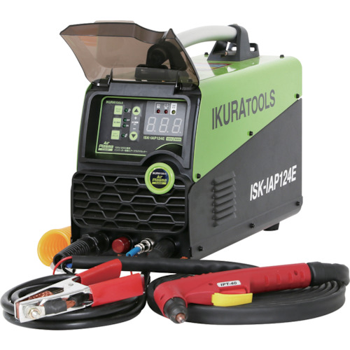 【送料無料、最安値に挑戦！メーカー直送品】育良精機 IKURA インバーター制御エアープラズマ切断機 エアープラズマカッタ ー ISK-IAP124E 当店は適格請求書発行事業者です