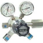 【送料無料、メーカー取り寄せ】　ヤマト産業　分析機フィン付二段圧力調整器　NHW1SLTRC（炭酸ガス用）