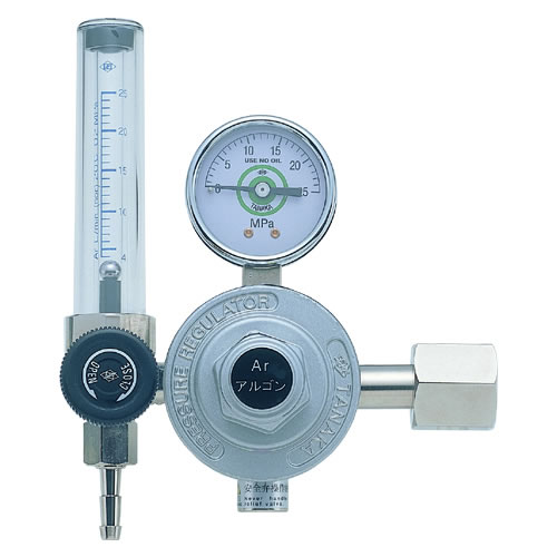 日酸TANAKA V-F22AR アルゴンガス用 圧力調整器 流量計付 プリセット式