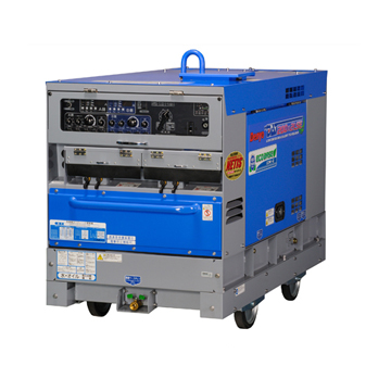 デンヨー Denyo 超低騒音型エンジンTIG溶接機 DAT-200X2LSE エコベース 2人使用 メーカー1年保証付 当店は適格請求書発行事業者です