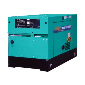 デンヨー Denyo 超低騒音型ディーゼルエンジン溶接機 ウエルダー DAW-500SS メーカー1年保証付 当店は適格請求書発行事業者です