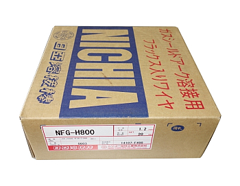 【送料無料、3営業日以内に出荷】ニッコー溶材 硬化肉盛用スラグ系フラックス溶接ワイヤ NFG-H800 1.2mm 20kg 当店は適格請求書発行事業者です