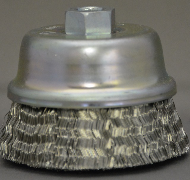 【当日出荷】カップワイヤブラシ（ステンレス用）　１００?o