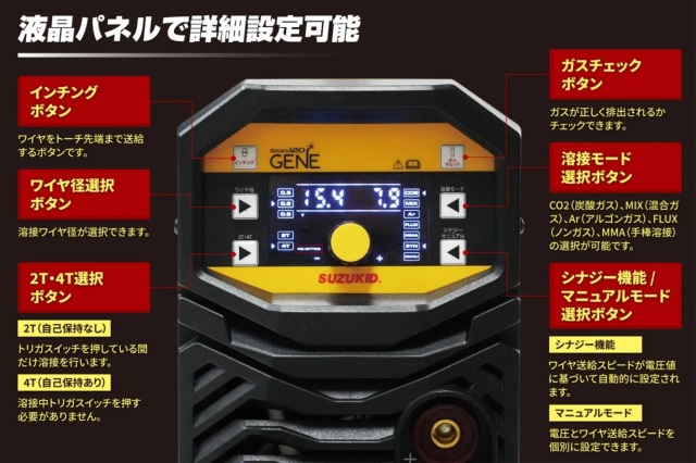 スター電器製造 スズキッド SUZUKID インバーター半自動溶接機 アー
