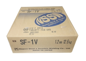 【3営業日以内に出荷】日鉄住金 フラックス溶接ワイヤ SF-1V 1.2mm 12.5kg 立向上進用 当店は適格請求書発行事業者です