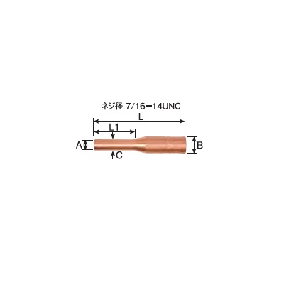 パナソニック　CO2溶接ノズル