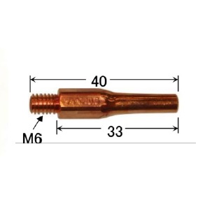 【ネコポス便可】【3営業日以内に出荷】ダイヘン DAIHEN CO2溶接用チップ 10本入り 0.4m*40mm U2464H09 当店は適格請求書発行事業者です