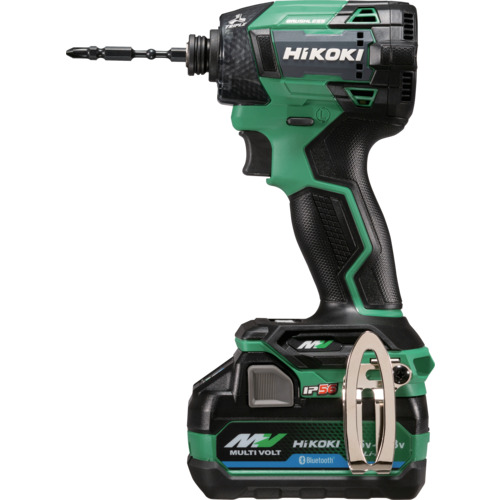 HI KOKI 36Vコードレスインパクトドライバ アグレッシブグリーン WH36DD(2XHLSZ) ケース・充電器・電池2個セット