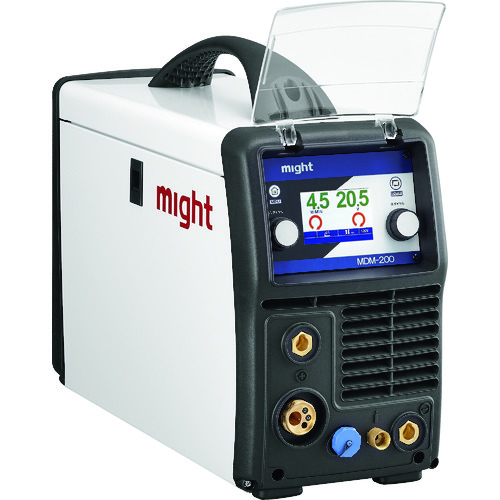 マイト工業 単相100V/200V 半自動溶接機 MDM-200S08F メーカー保証付 軟鋼・ステンレス・アルミ・ブレージング溶接可能 マルチ溶接機 当店は適格請求書発行事業者です