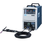 ダイヘン DT300P3 直流パルスTIG溶接機 デジタルインバータ制御 高精度 0.1A刻み調整 軽量コンパクト DIY・工場・鉄工所向け 空冷溶接トーチ：AWD-26 8M 200A アナログリモコン付 メーカー2年保証付
