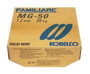 神戸製鋼（KOBELCO)ソリッド溶接ワイヤ MG-50 1.2mm/1.4mm 20kg 当店は適格請求書発行事業者です