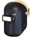 【当日出荷】星光　FRP金具付溶接面（ヘルメット用）