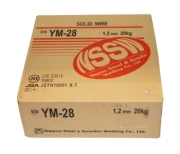 【3営業日以内に出荷】 日鉄住金 ソリッド溶接ワイヤ YM-28 0.9mm/1.0mm/1.2mm 20kg 当店は適格請求書発行事業者です