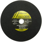 【送料無料、当日出荷】レヂトン　切断砥石　ゴールド　405mm　25枚入り