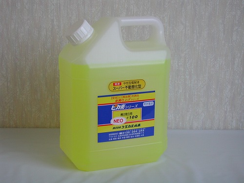 電解研磨液　ピカ素ＮＥＯ♯１００　４リットル　中性　【ケミカル山本】【送料無料】　　