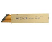 SKガウジング棒　直流用　６，５mm×３５５mm　（５０本入）　【正栄】